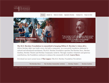 Tablet Screenshot of mshersheyfoundation.org